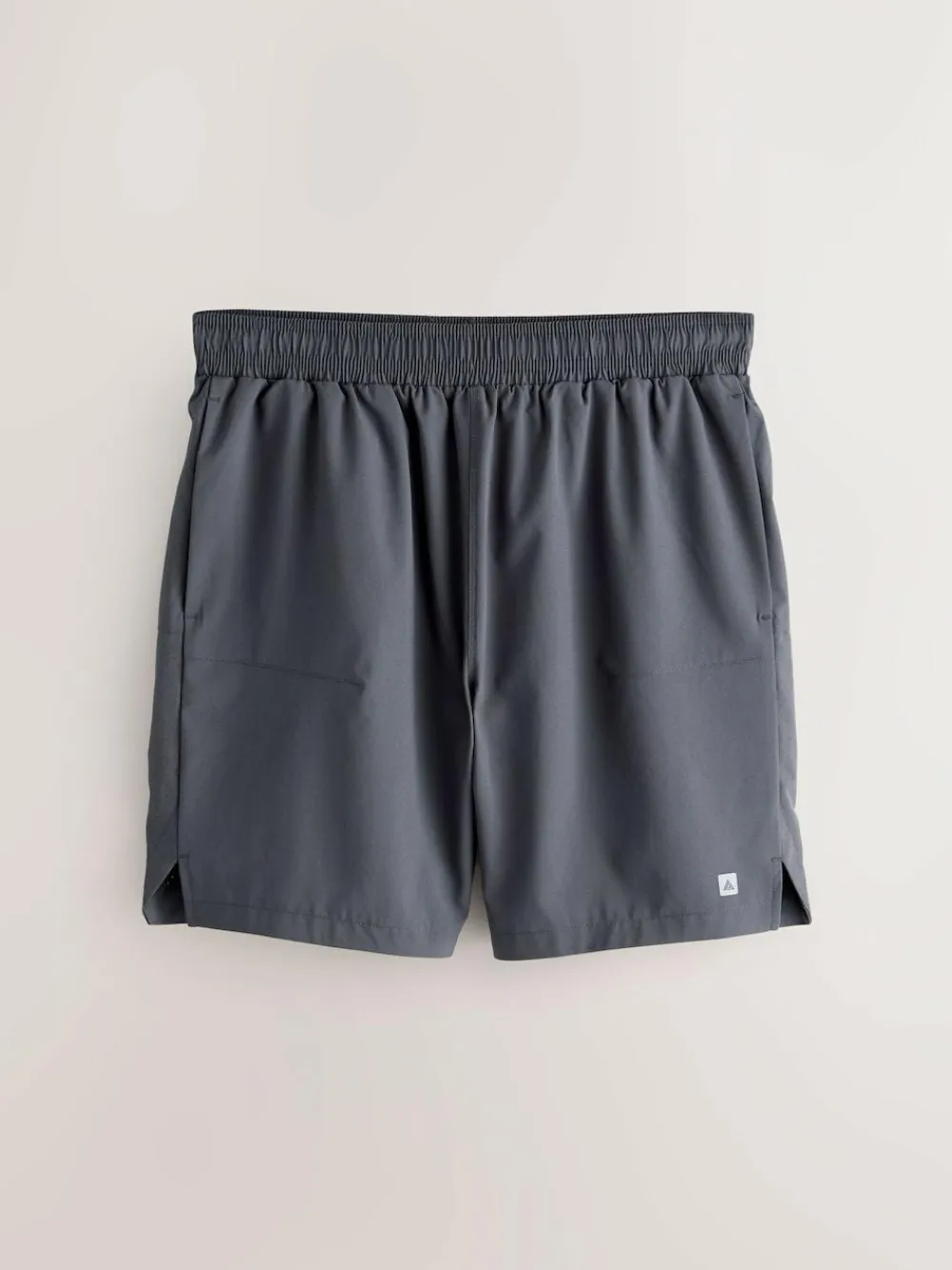 Next 7 Inch Active Gym Sports Shorts 2 Pack Black/Grey