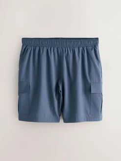 Next Black/Grey Active Cargo Gym Training Shorts 2 Pack^ Shorts