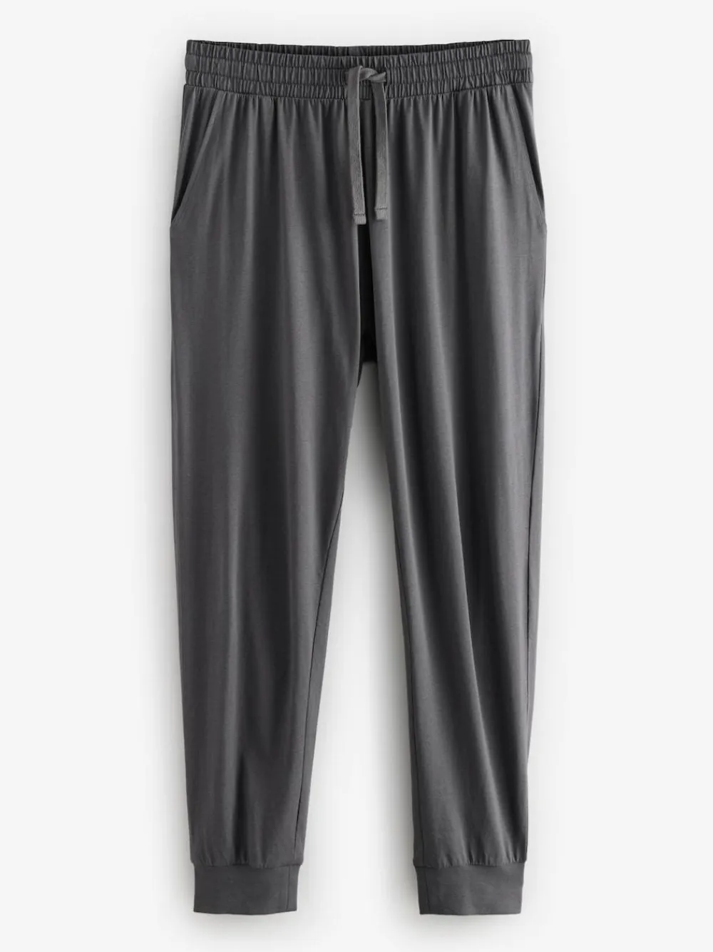 Next Black/Grey Long Sleeve Cuffed 100% Cotton Pyjamas^ Pyjamas|Nightwear