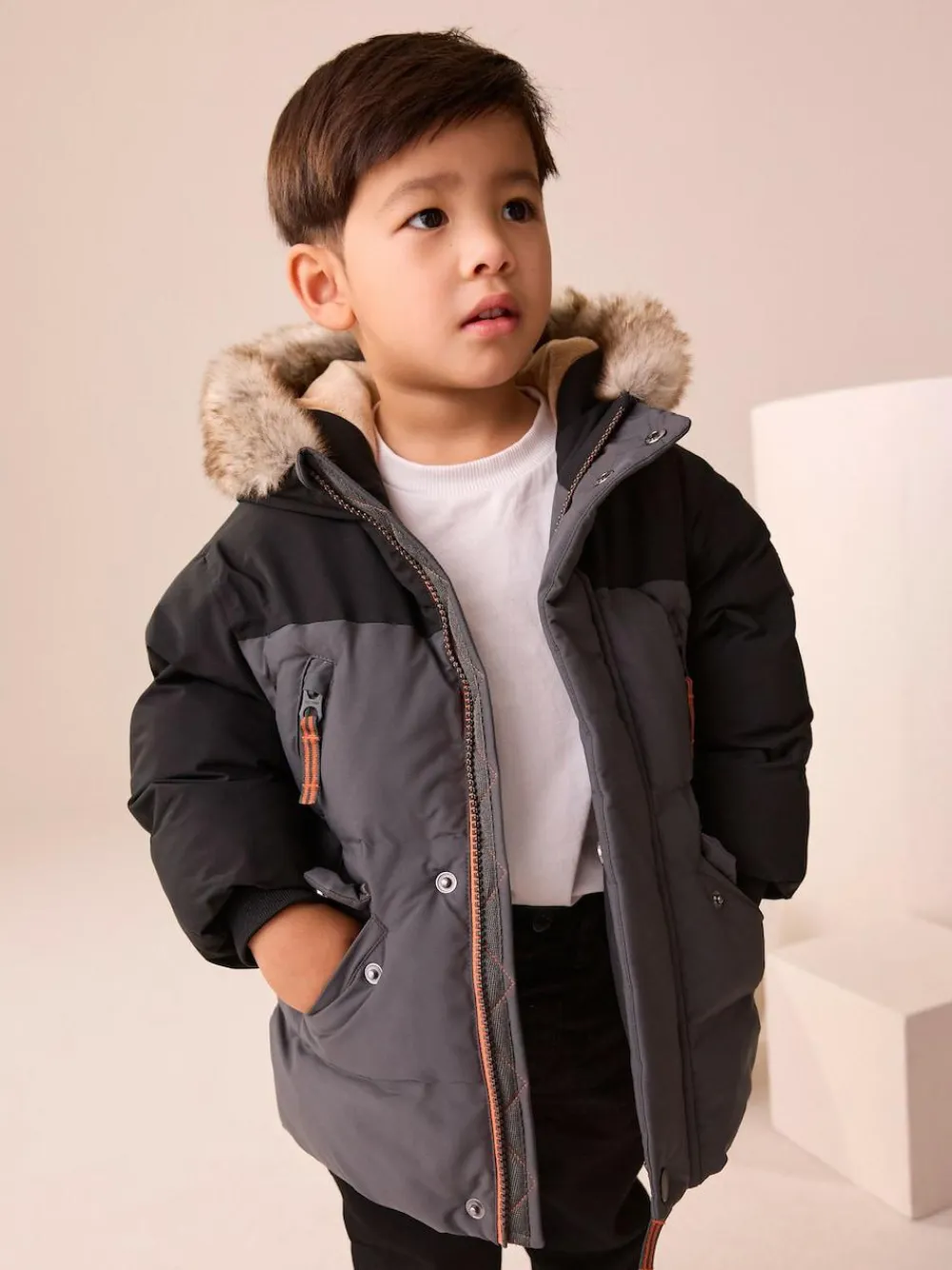Next Waterproof Warm Padded Coat (12mths-10yrs)^BOY Newborn Clothing|Baby Winter Clothing