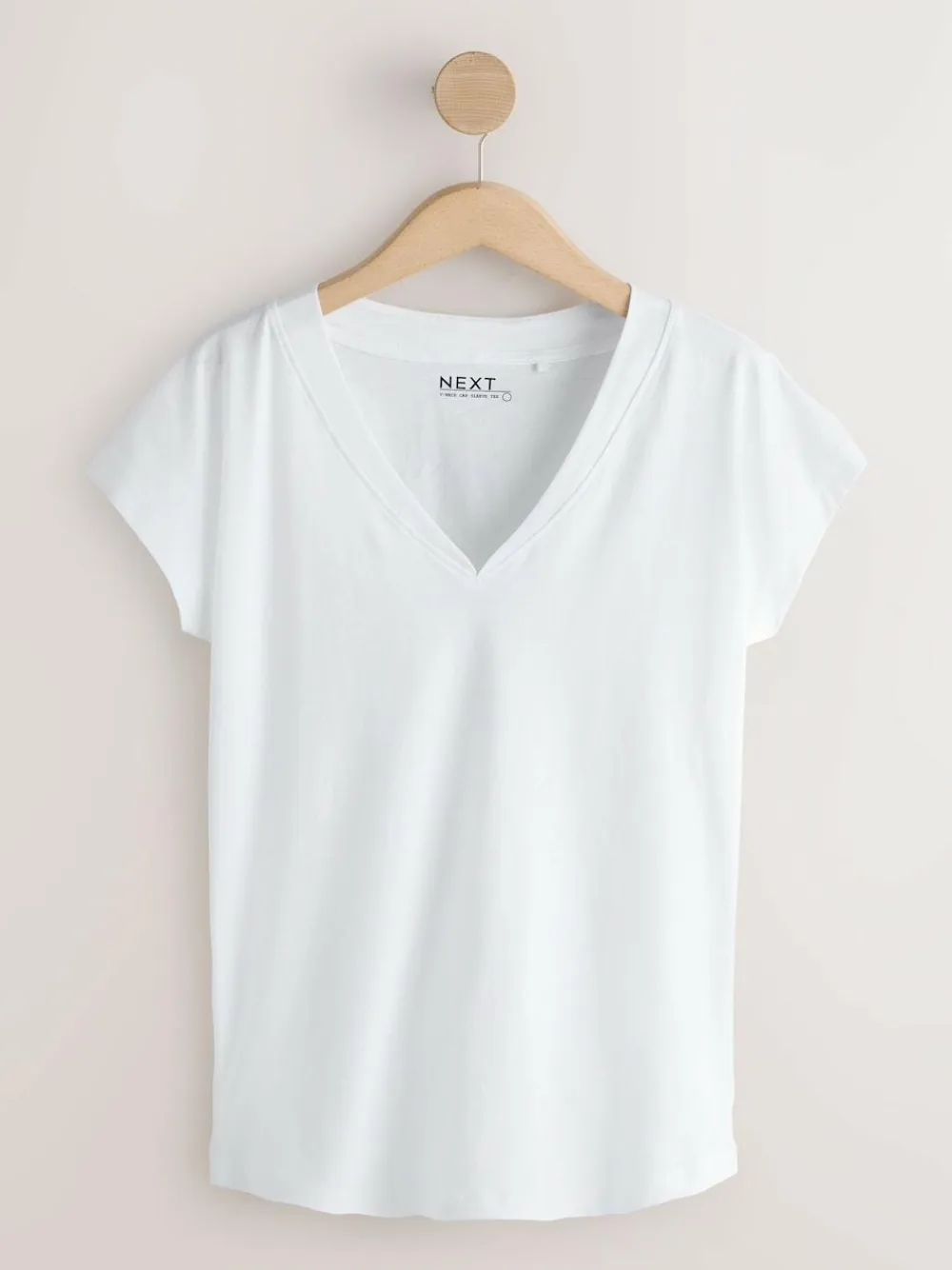 New Next Black/Grey/Pink Cap Sleeve T-Shirts 7 Pack