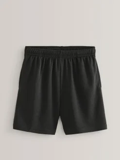 New Next 2 Pack Sports Shorts (3-16yrs) Black/Navy