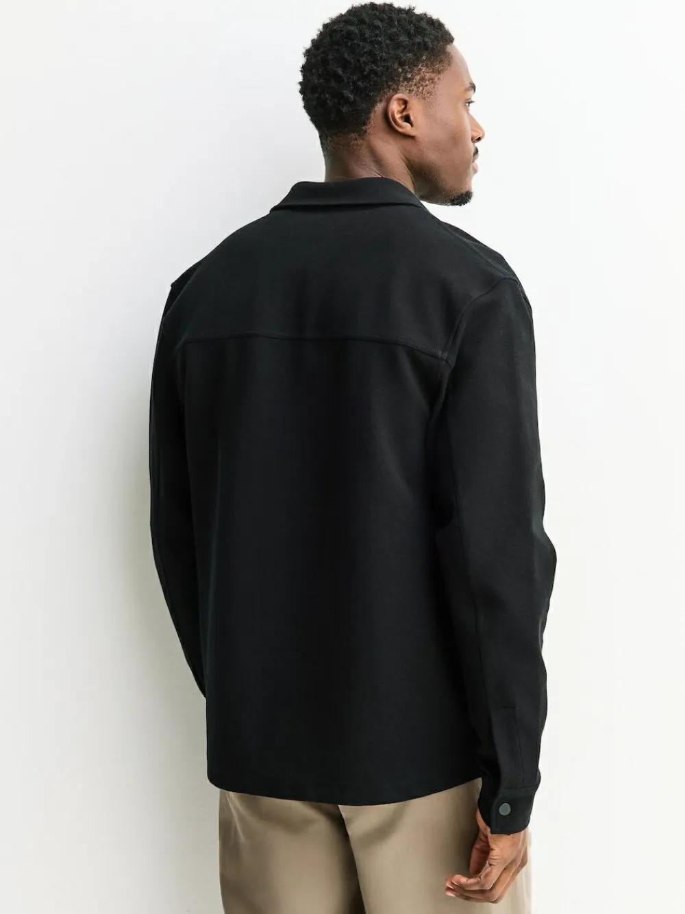Sale Next Jersey Twill Popper Shackets 2 Pack Black/Navy Blue