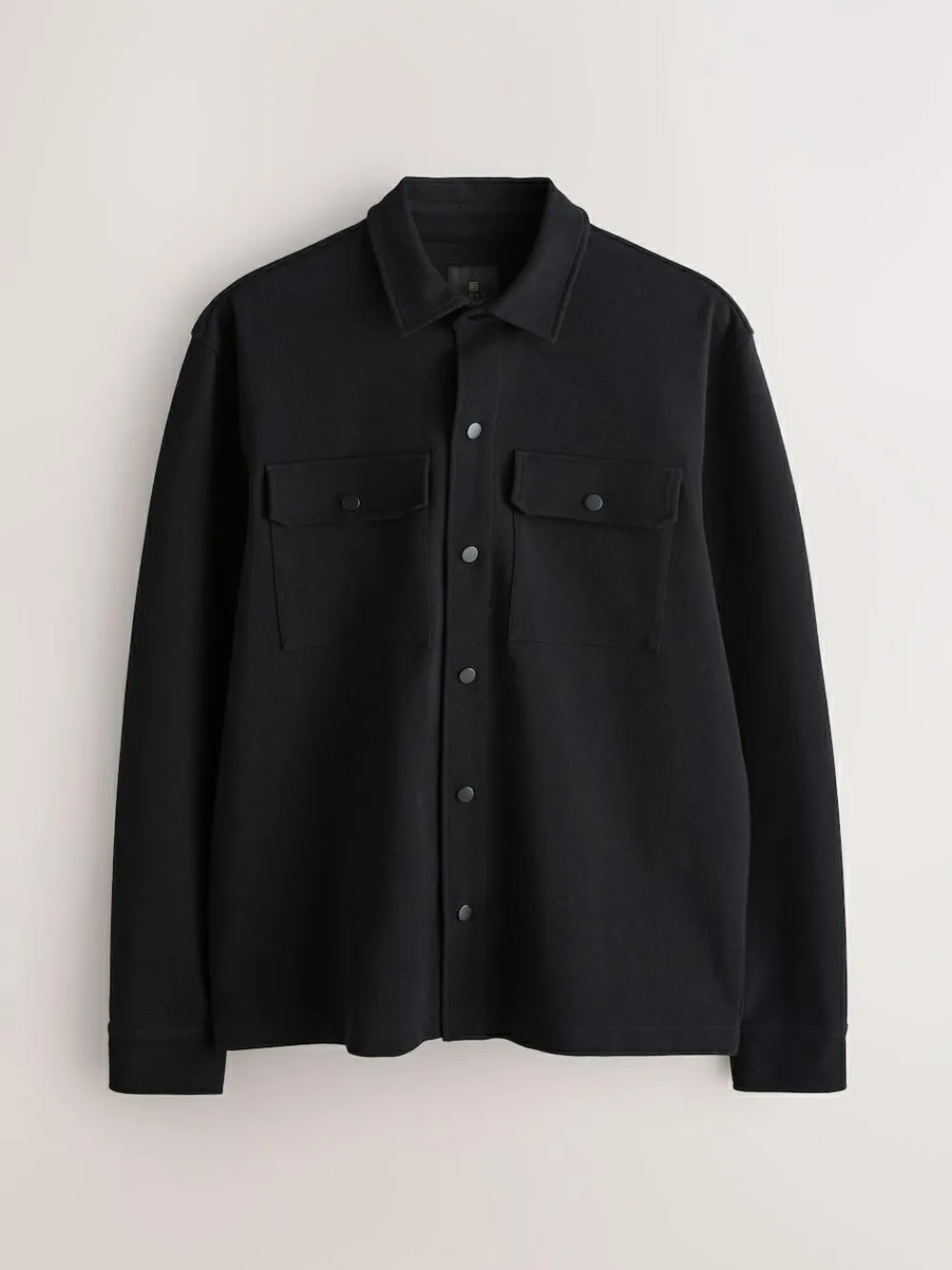 Sale Next Jersey Twill Popper Shackets 2 Pack Black/Navy Blue