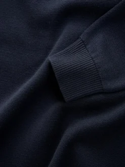 Next N.Premium 100% Cotton Regular Fit Premium Quarter Zip Jumpers 2 Pack^ Nightwear|Knitwear