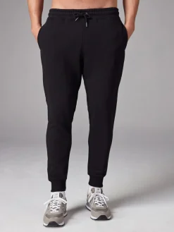 Discount Next Slim Fit Brushback Heavyweight 2 Pack Joggers Black/Navy