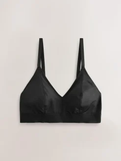 Hot Next Bralette DD+ Ultimate Comfort Non Wire Bralettes 2 Pack Black/Nude