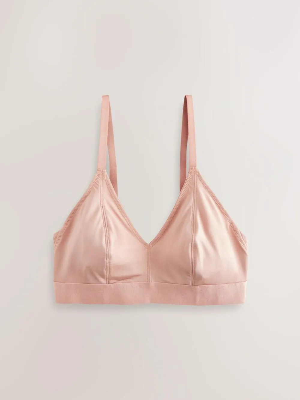 Hot Next Bralette DD+ Ultimate Comfort Non Wire Bralettes 2 Pack Black/Nude