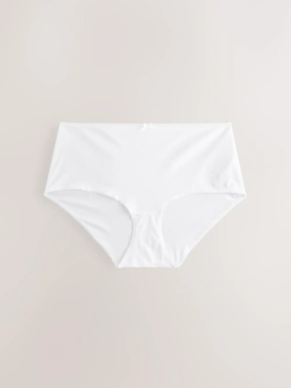 Hot Next Black/Pastel Rose Nude/White Midi Cotton Rich Knickers 5 Pack