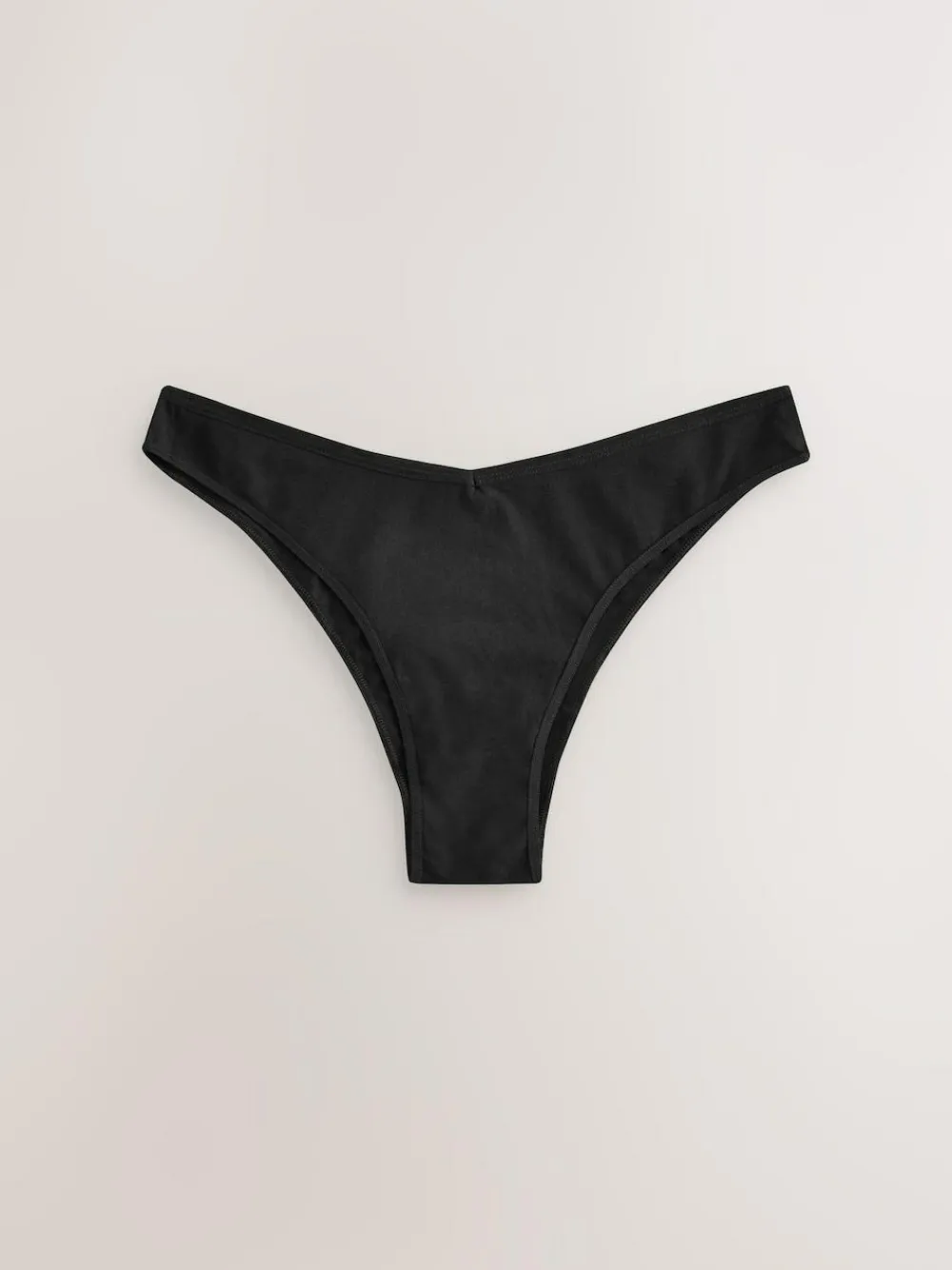 Sale Next Extra High Leg Cotton Rich Knickers 5 Pack Black/Pastel Rose Nude/White