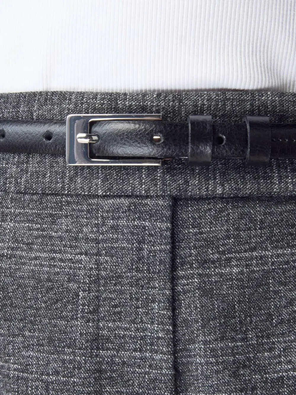 Next N. Premium Skinny Made In Italy Leather Belt^Women Belts