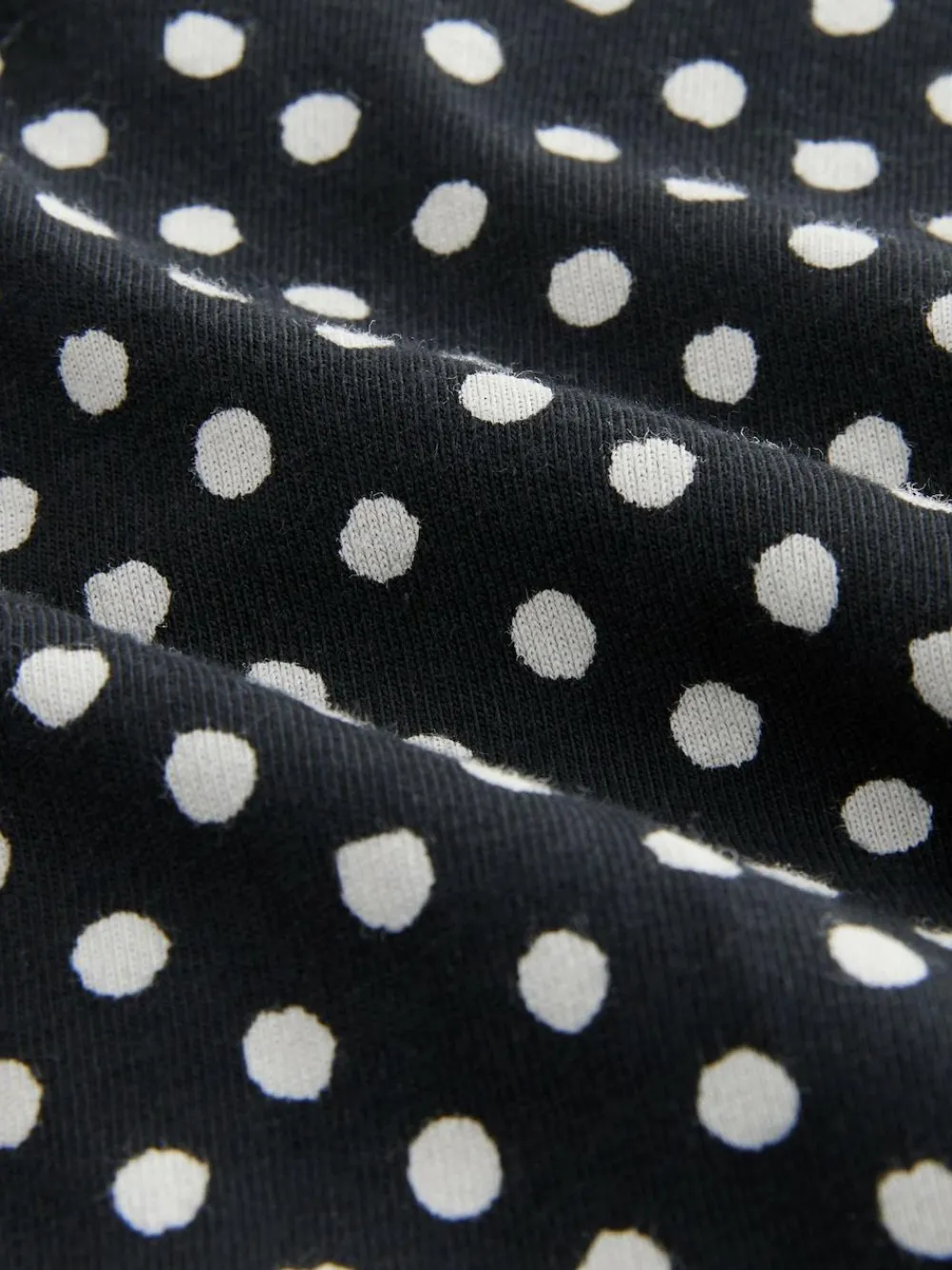 Next Short Cotton Logo Knickers 4 Pack Black/White Floral Print