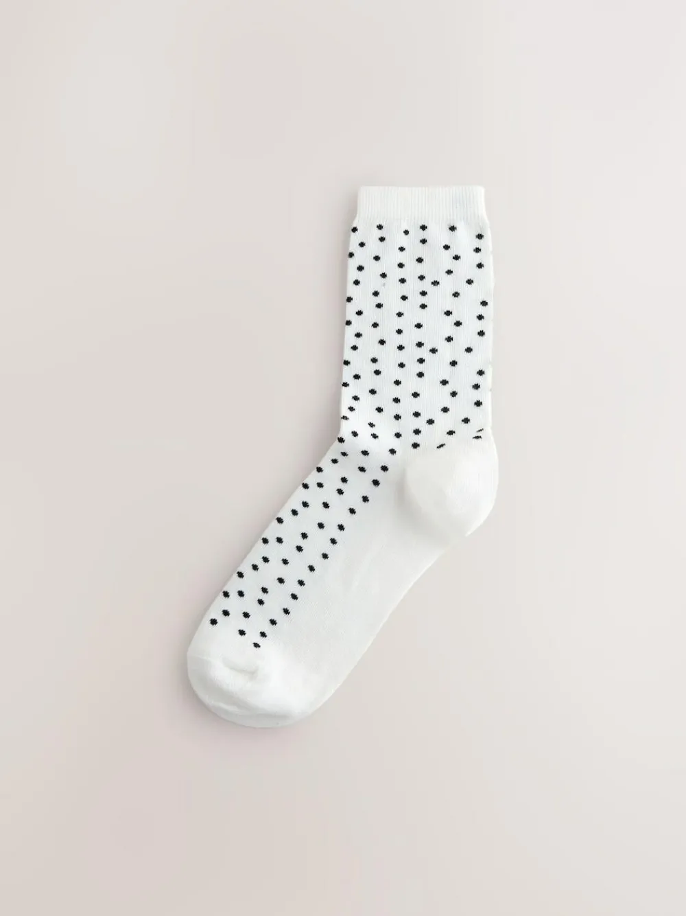Discount Next Ankle Socks 7 Pack Black/White Mix Print