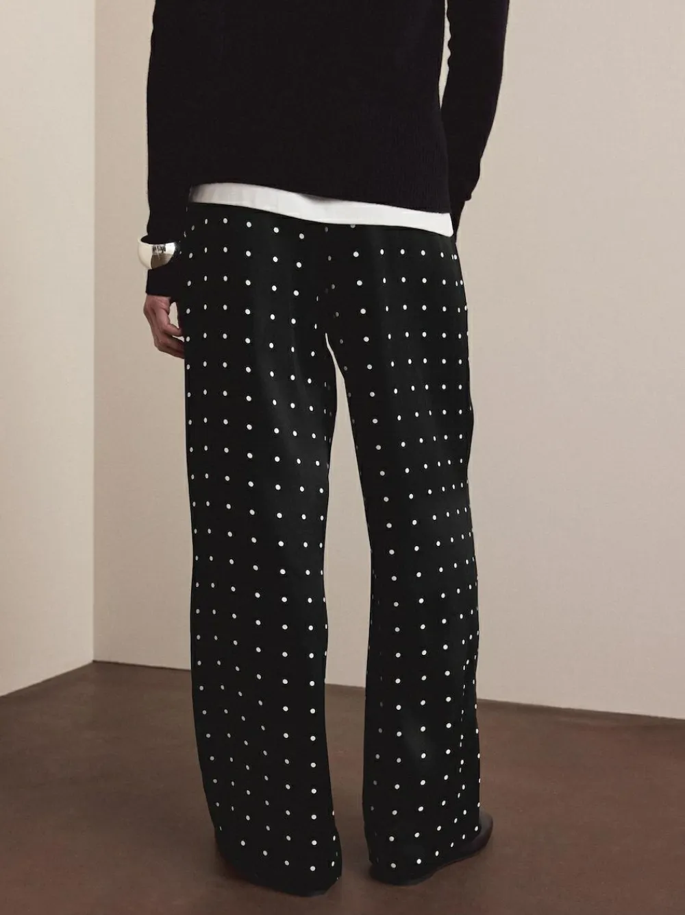 Next Satin Tie Waist Wide Leg Trousers^Women Pants