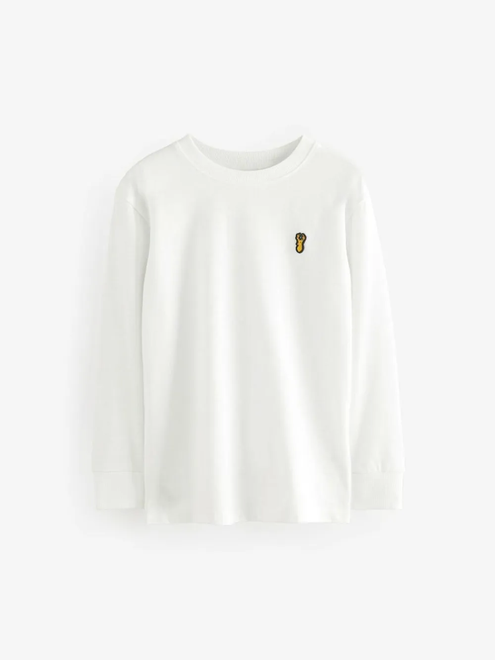Next Stag Logo Long Sleeve Cosy T-Shirts 4 Pack (3-16yrs)^BOY Tops|T-Shirts