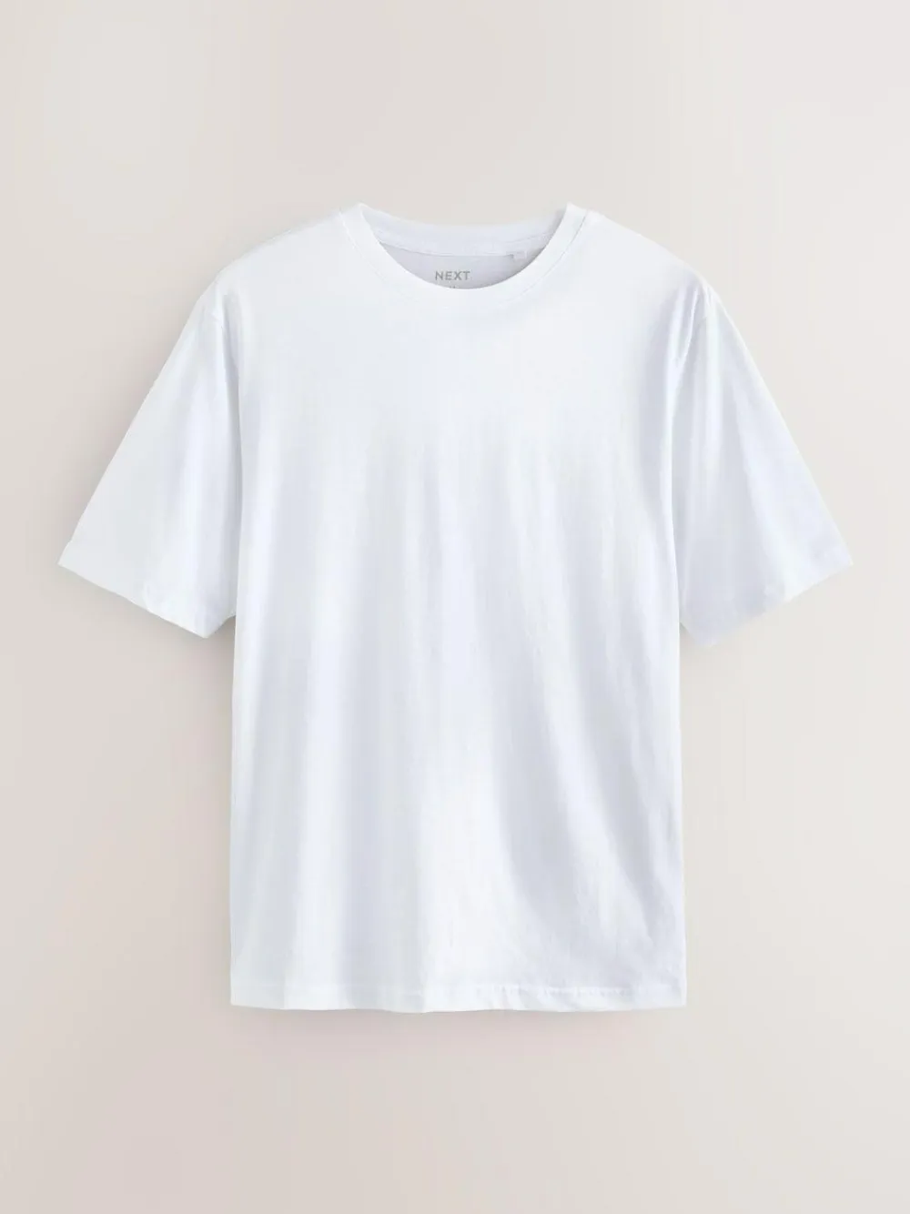 Next Black/White/Grey/Slate Grey/Stone/Brown Regular Fit Essential Cotton T-Shirts 6 Pack^ Nightwear|Tops & T-Shirts