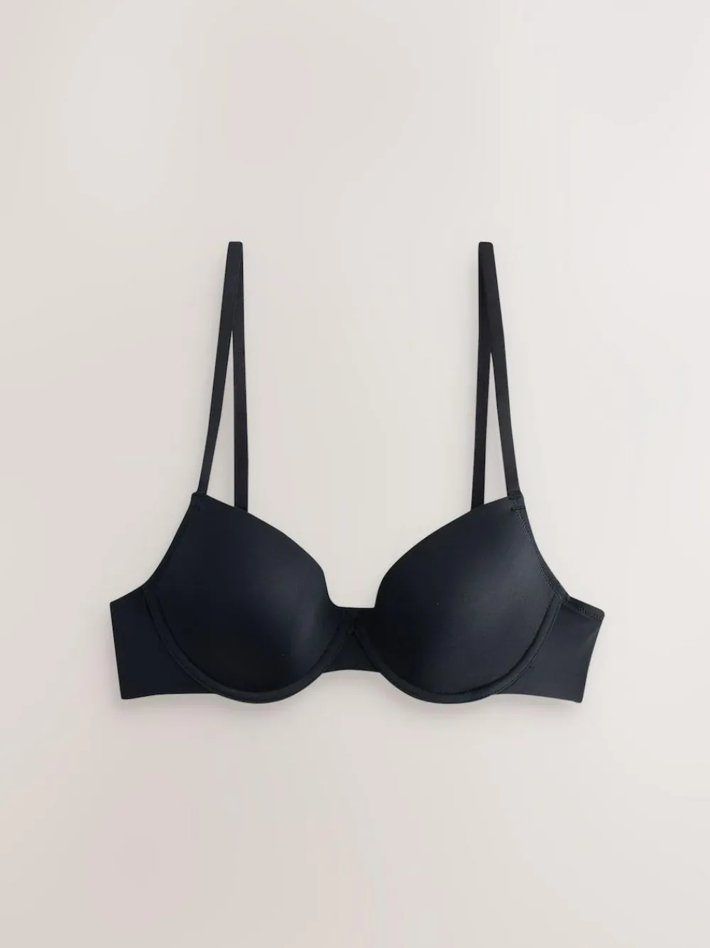 Next Black/White/Nude Pad Plunge A-E Ultimate Comfort Smoothing T-Shirt Bras 3 Pack^Women Bras