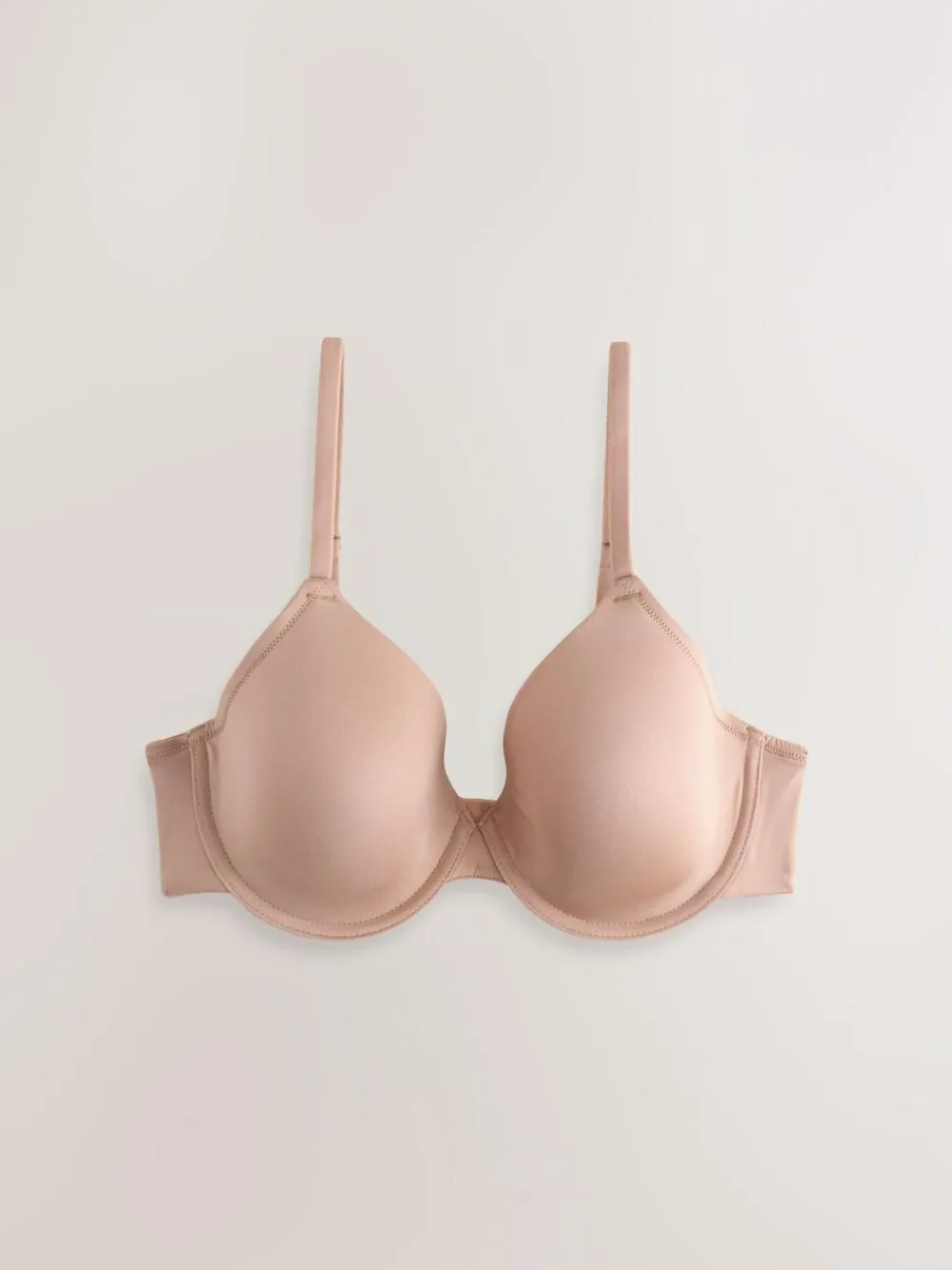 Next Black/White/Praline Nude Pad Full Cup A-E Ultimate Comfort Smoothing T-Shirt Bras 3 Pack^Women Bras|All Lingerie