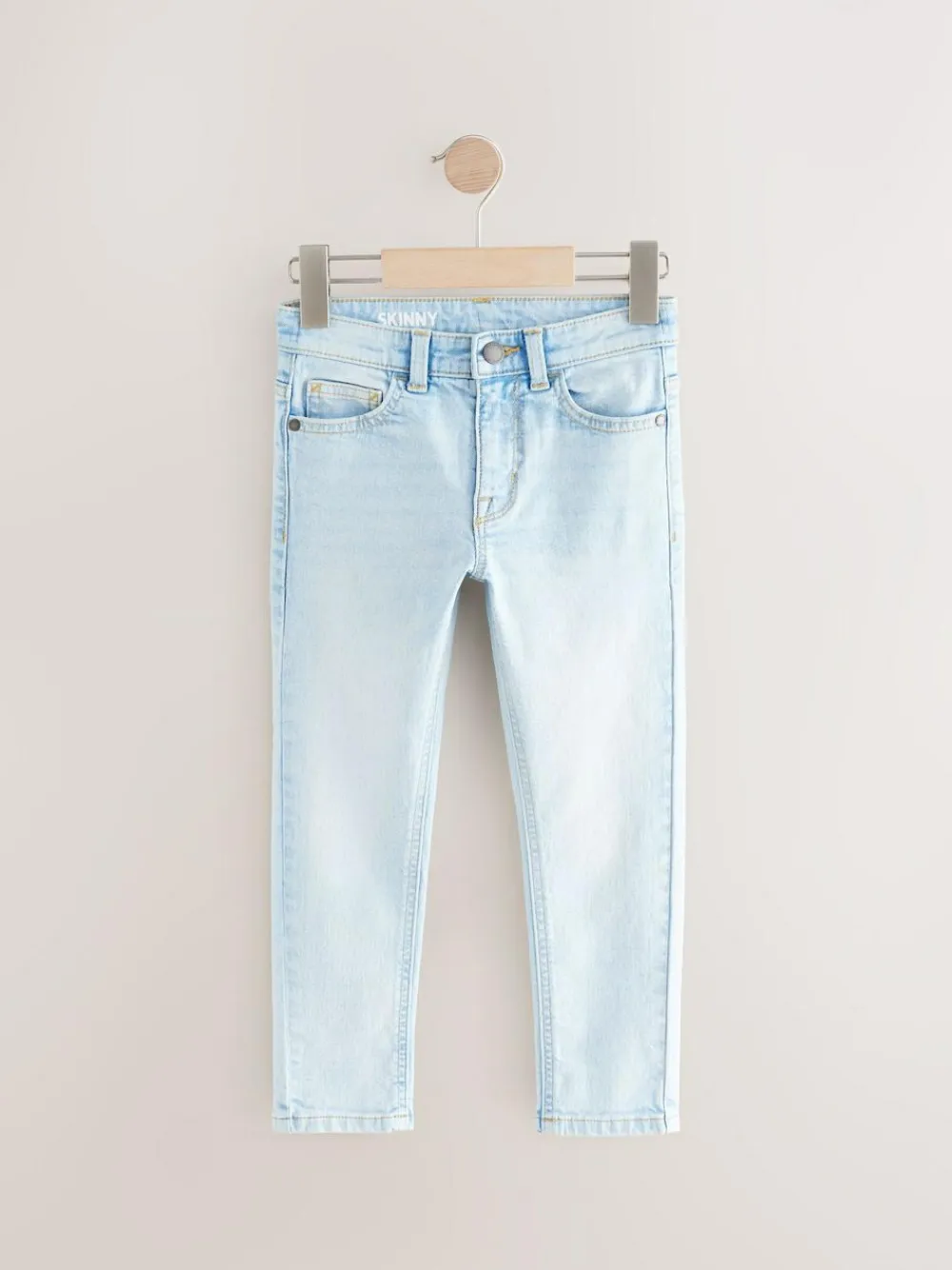 Best Next Bleach Wash Skinny Fit Stretch Jeans (3-17yrs)