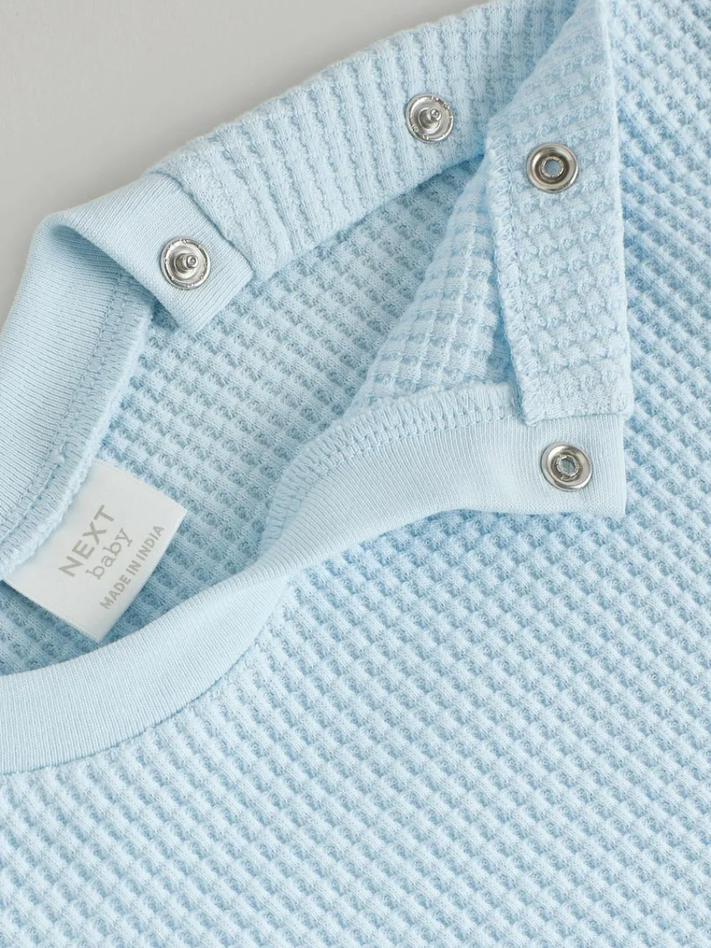 New Next 100% Cotton Top and Joggers Baby 2 Piece Set (0mths-2yrs) Blue