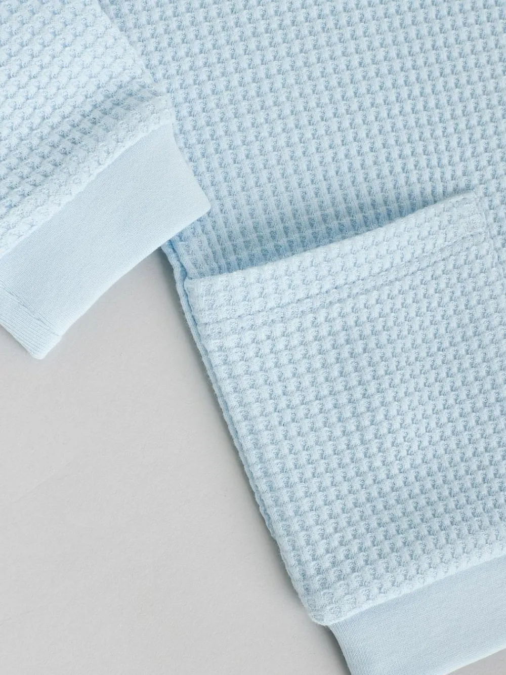 New Next 100% Cotton Top and Joggers Baby 2 Piece Set (0mths-2yrs) Blue