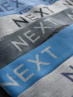 Sale Next 10 pack Cotton Rich Briefs Blue / Grey Marl