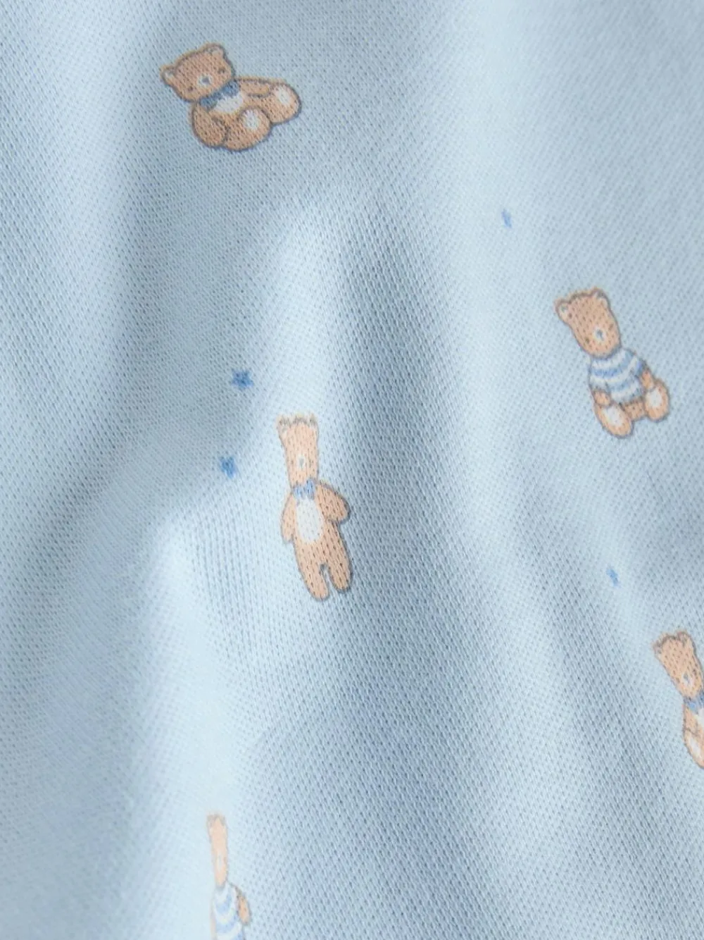 Clearance Next Blue 7 Pack Long Sleeved Baby Bear Bodysuit