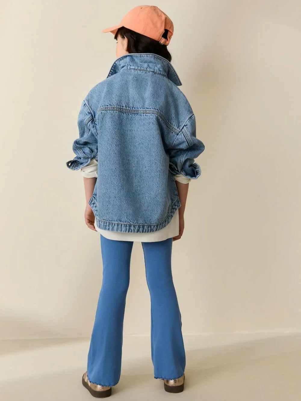 Next Blue 1 Pack Rib Flare Leggings (3-16yrs)^ Pants & Leggings|Pants & Leggings