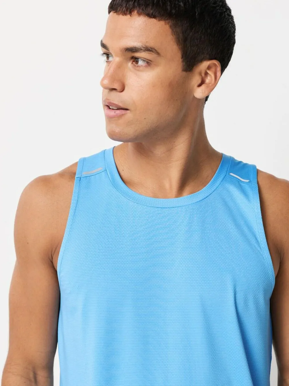 Outlet Next Active Gym Textured Training Vest Blue