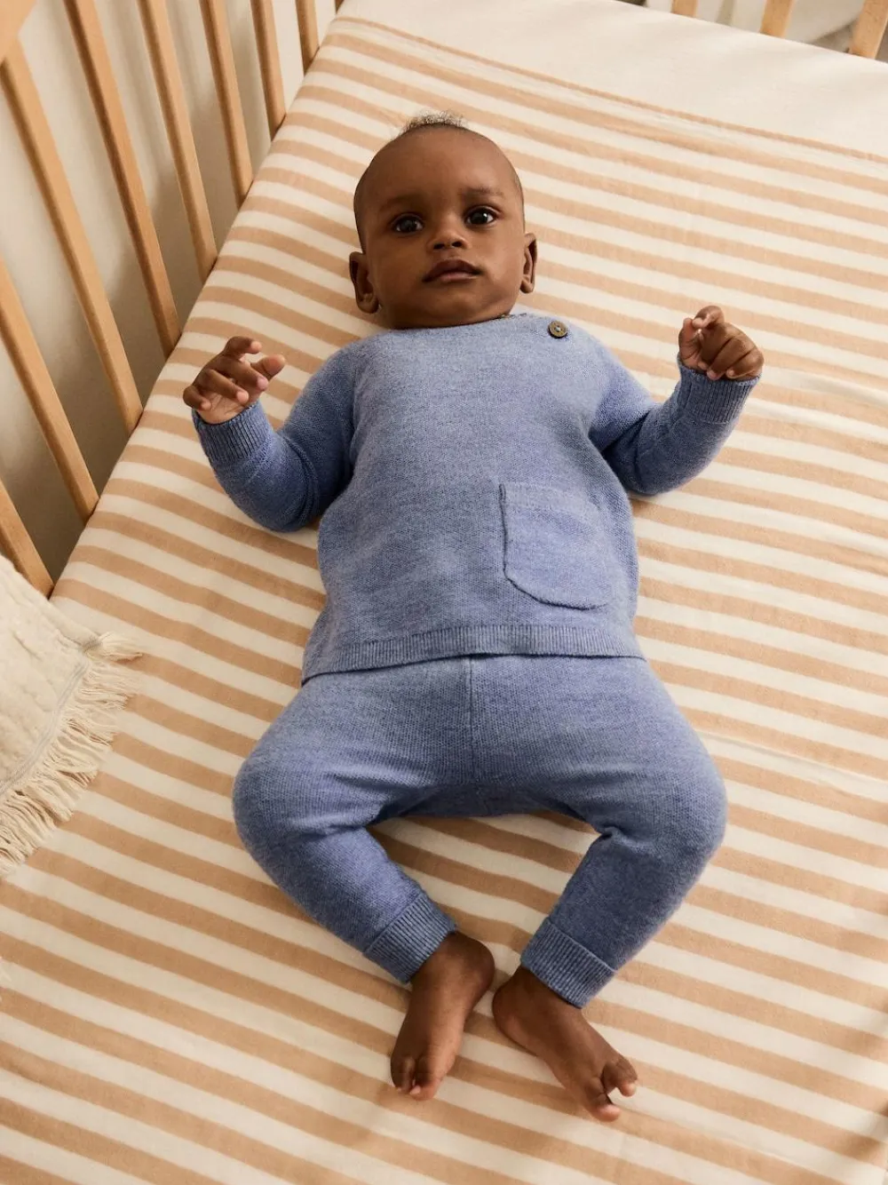 Discount Next Baby Knitted Jumper and Leggings Set (0mths-2yrs) Blue