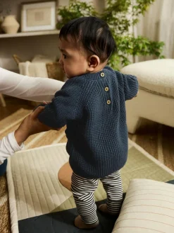 Next Baby Knitted Jumper and Leggings Set (0mths-2yrs)^BOY Newborn Clothing|Knitwear
