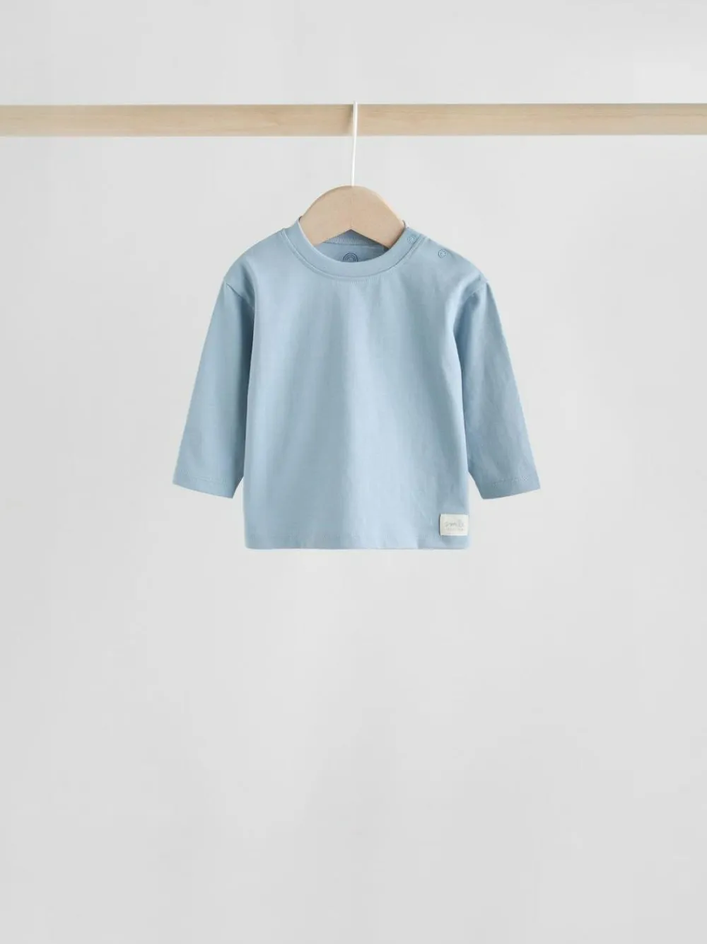 Next Baby Long Sleeve T-Shirts 4 Pack (0mths-2yrs) Blue