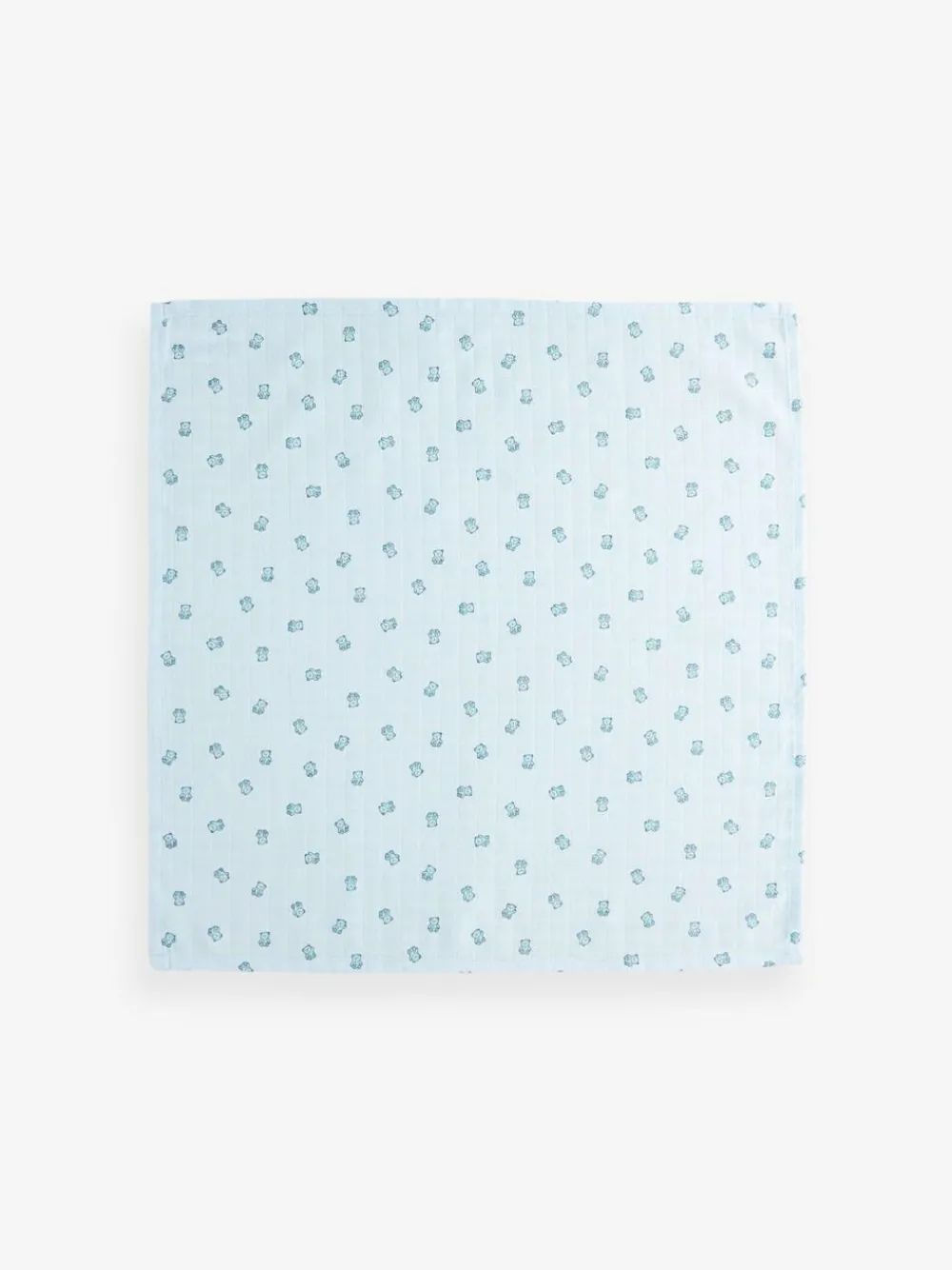 Clearance Next Baby Muslins Cloths 4 Pack Blue Bear