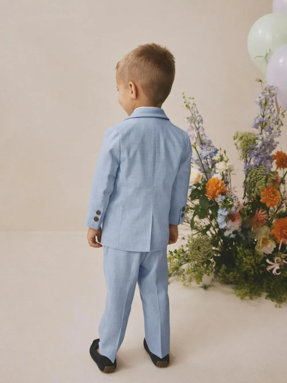 Next Blazer Shirt Trousers and Bow Tie Set (3mths-9yrs)^BOY Newborn Clothing|Sets & Co-Ords