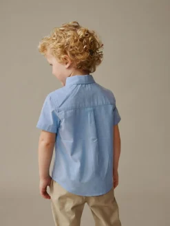 Next Short Sleeve Long Sleeve Oxford Shirt (3mths-7yrs)^BOY Shirts|Suits & Vest