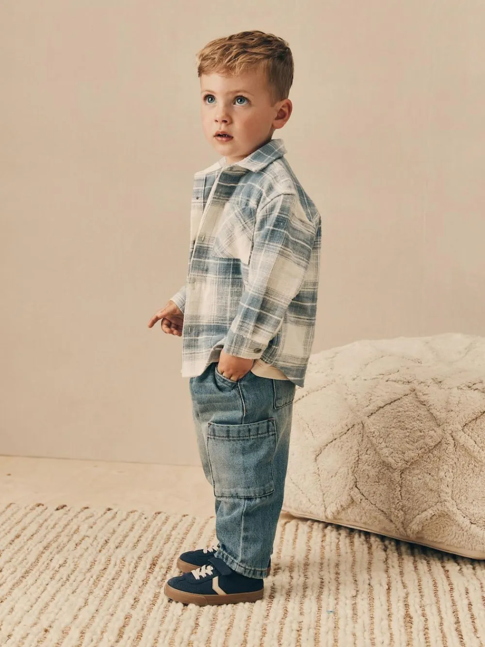 Next Long Sleeve Shirt and T-Shirt Set (3mths-7yrs)^BOY Suits & Vest|Shirts