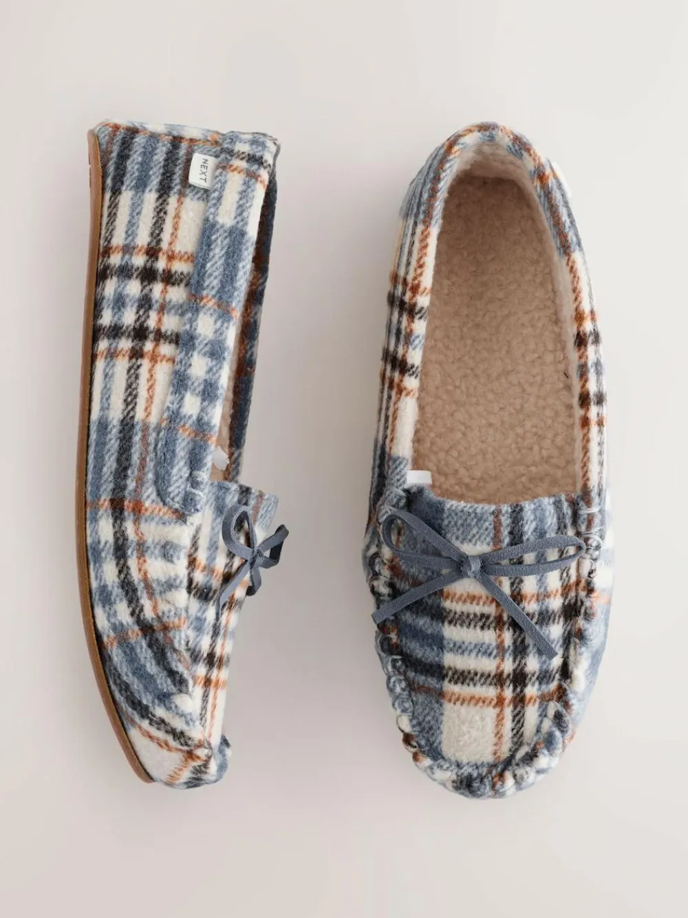 Next Moccasin Brushed Slippers^Women Slippers|All Night & Lounge