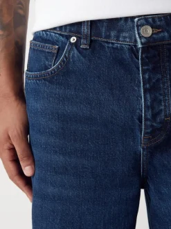 Best Next Relaxed Fit Vintage Wash Denim Jeans Blue Classic Vintage