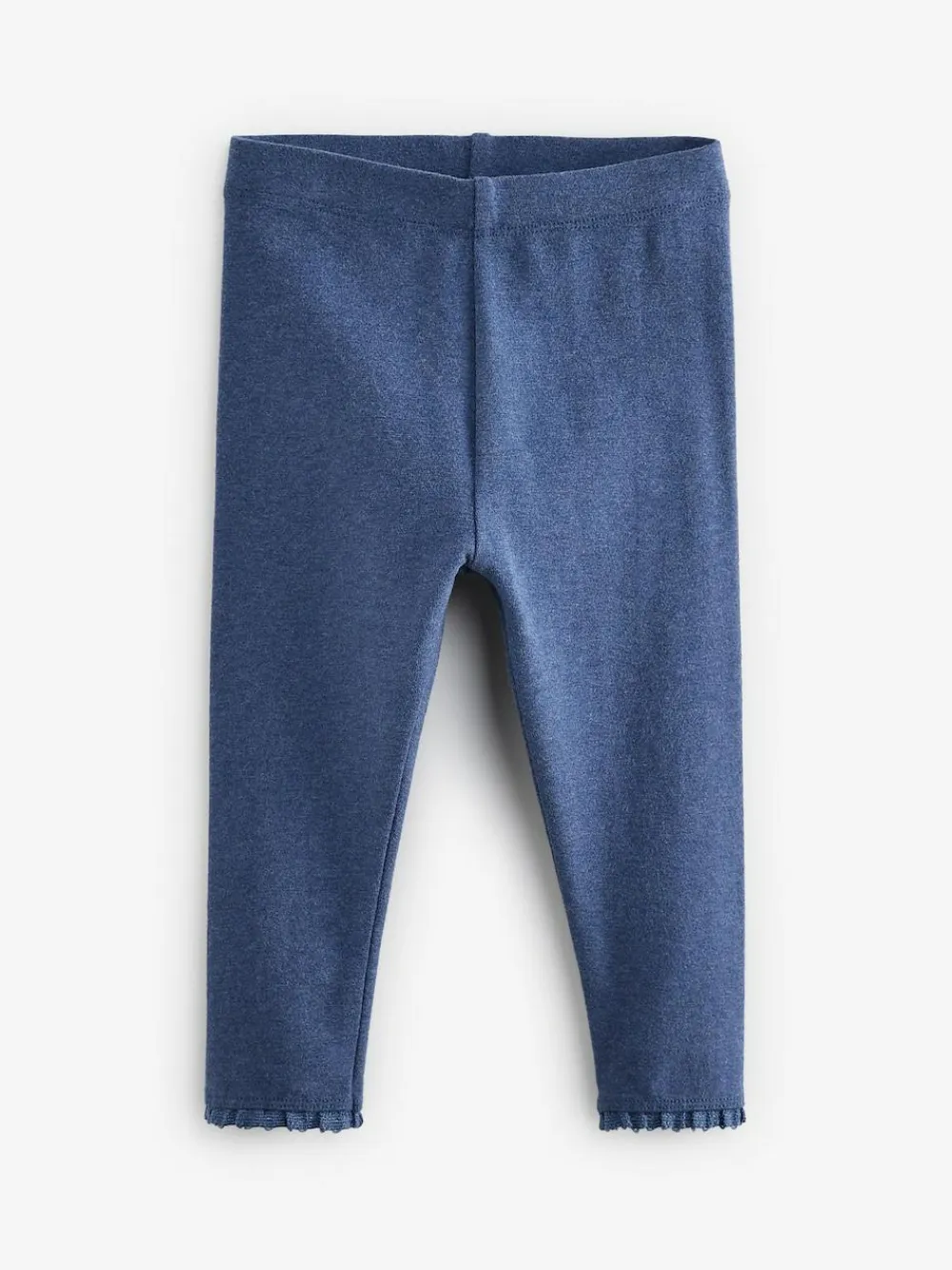 Next Blue Denim Lace Trim Leggings (3mths-7yrs)^ Pants & Leggings|Pants & Leggings