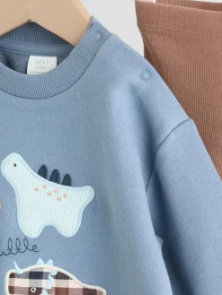 Next Baby Sweatshirt and Leggings Set (0mths-3yrs)^BOY Sweatshirts & Hoodies|Sweatshirts & Hoodies