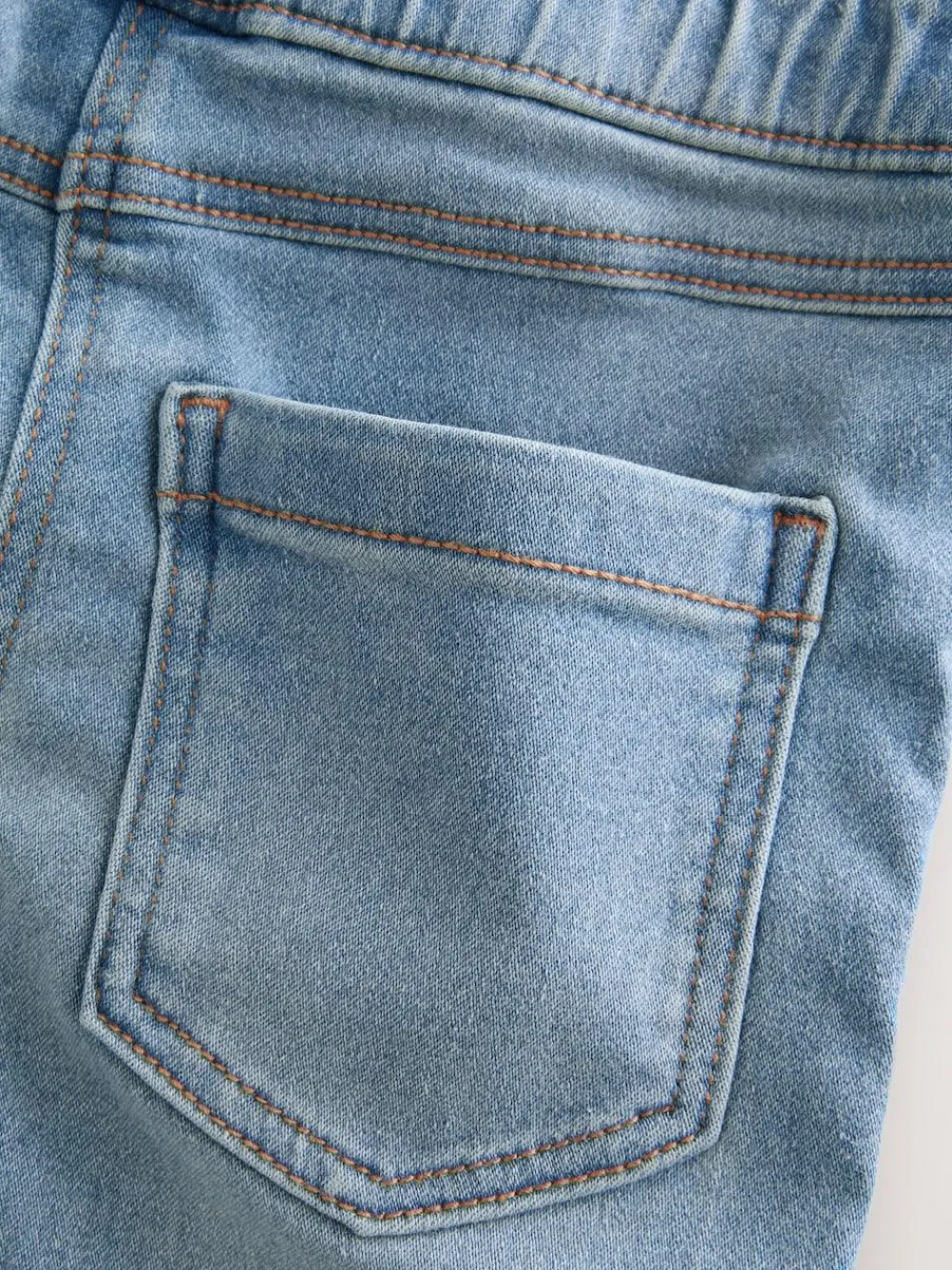 Next Elasticated Waist Jeggings 2 Pack (3-16yrs) Blue