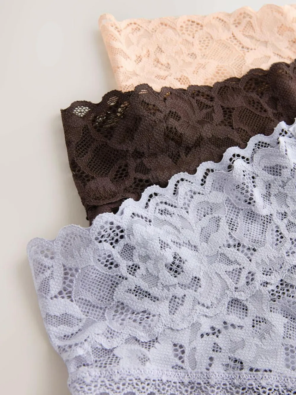 Next High Leg All Over Lace Knickers 3 Pack^Women Panties|All Lingerie