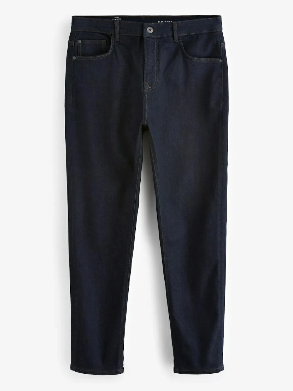Next Blue Indigo Rinse Regular Tapered Fit Classic Stretch Jeans^ Jeans|Jeans
