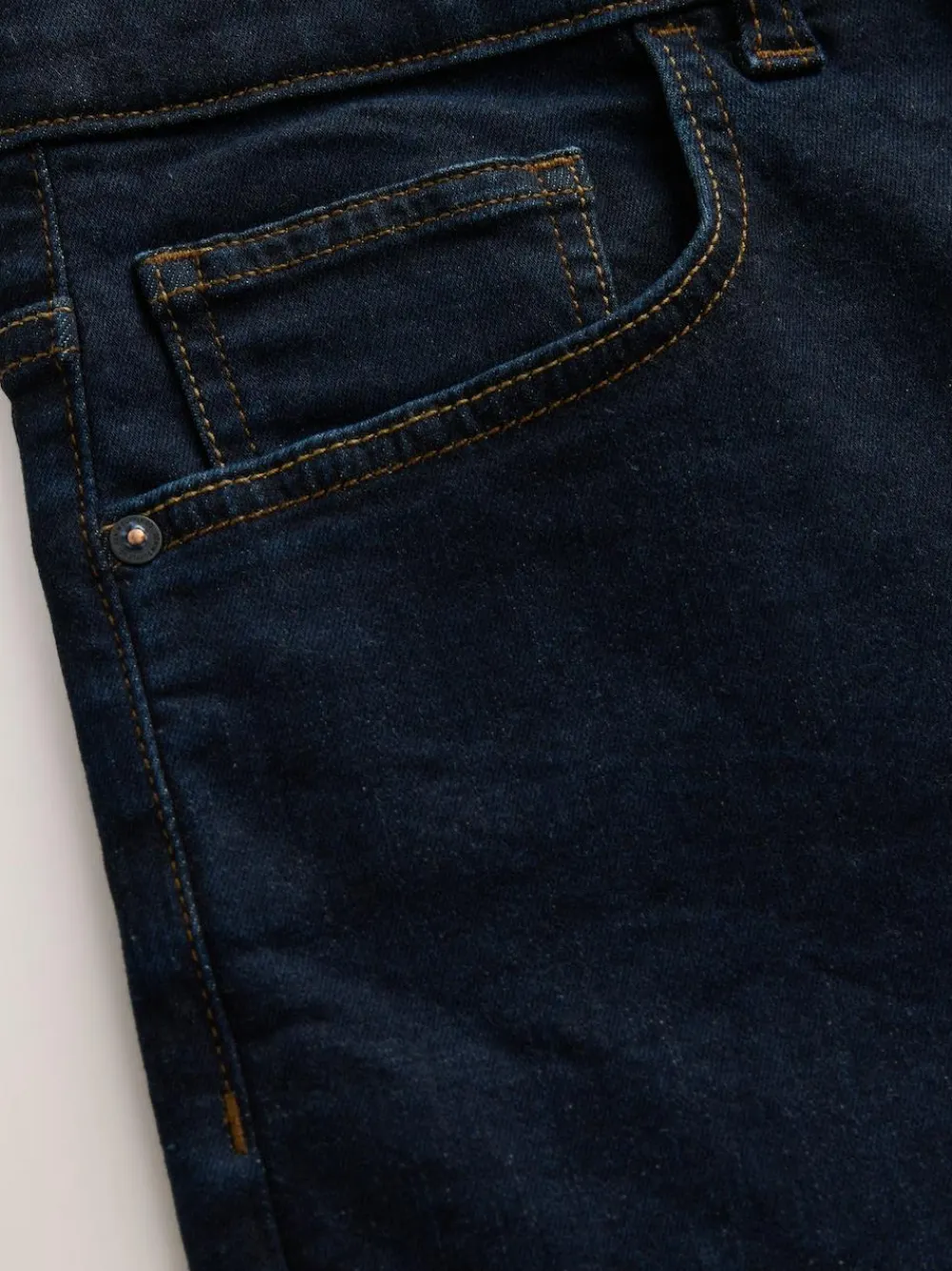 Sale Next Blue Indigo Rinse Single Slim Fit Classic Stretch Jeans