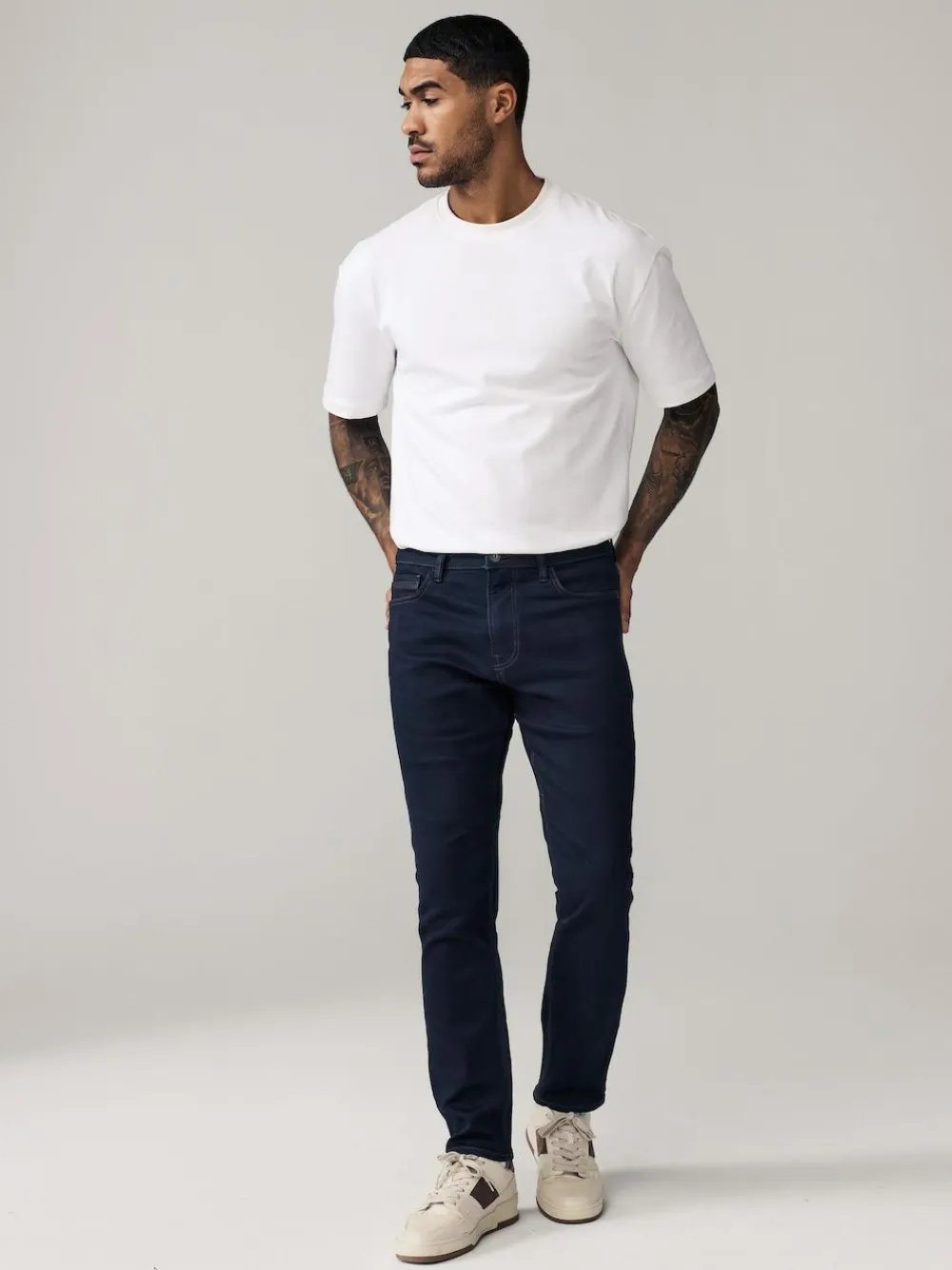 Sale Next Blue Indigo Rinse Slim Fit Comfort Stretch Jeans