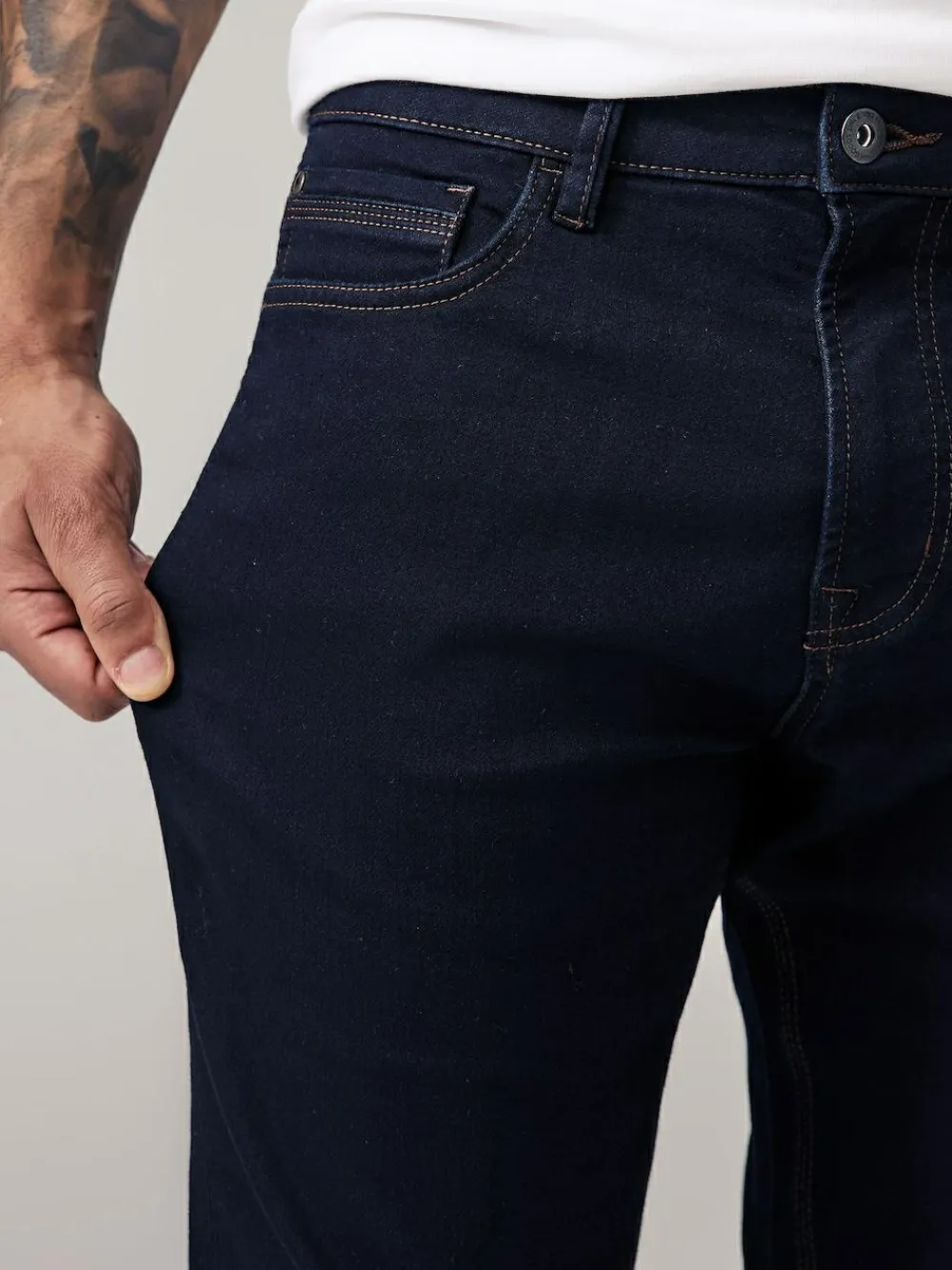 Sale Next Blue Indigo Rinse Slim Fit Comfort Stretch Jeans