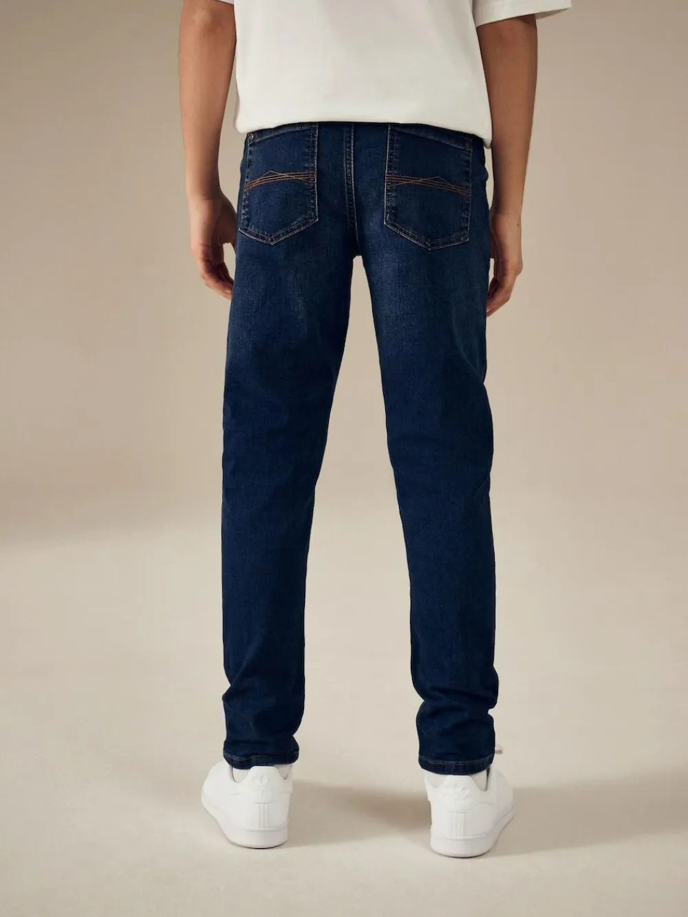 Next Blue Indigo Skinny Fit Stretch Jeans (3-17yrs)^BOY Jeans|Jeans