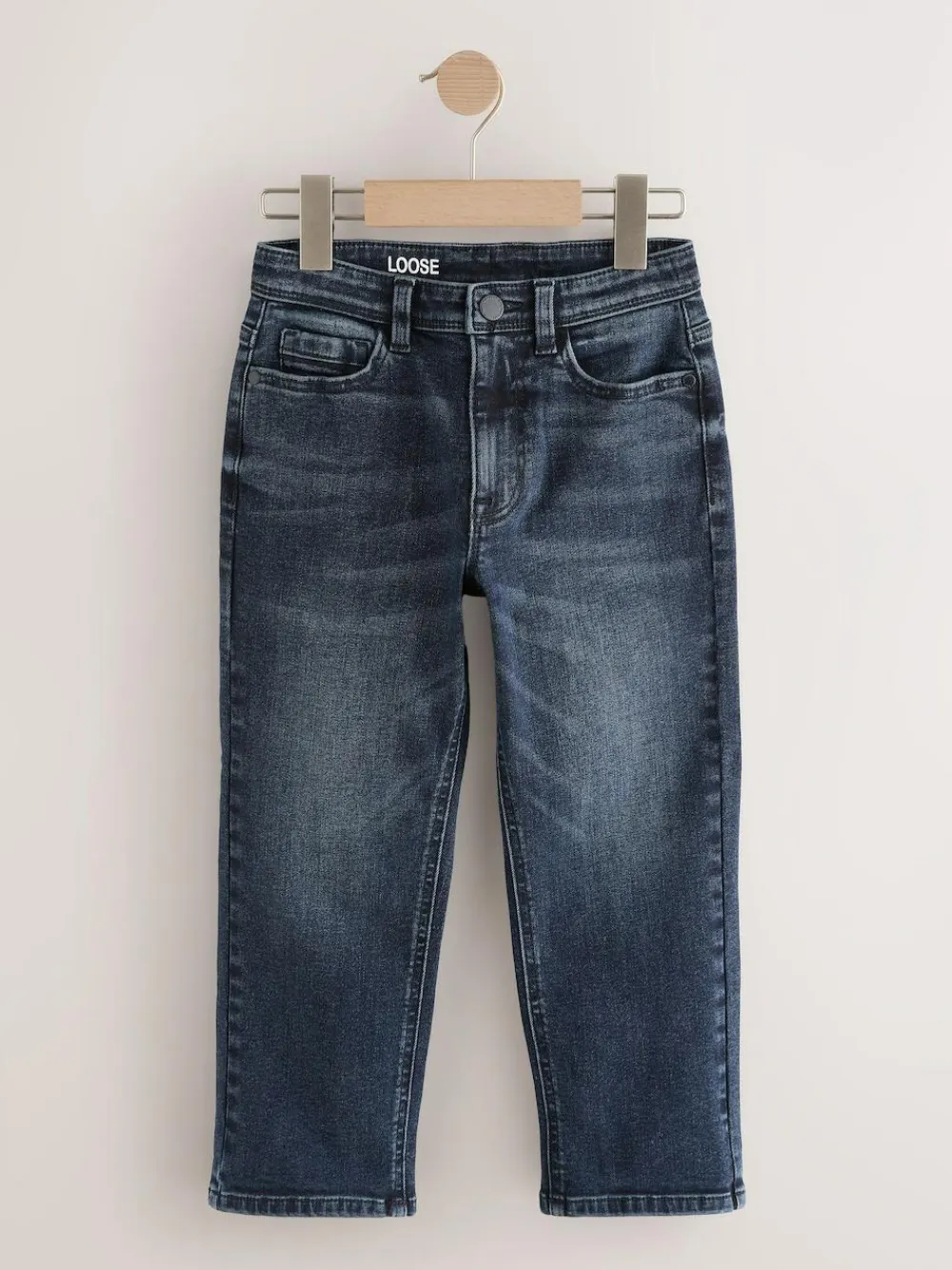 Next Blue Ink Loose Fit Stretch Jeans (3-17yrs)^BOY Jeans|Jeans