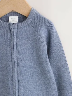 Outlet Next Blue Knitted Baby Cardigan (0mths-2yrs)