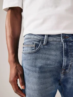 Sale Next Blue Light Vintage Skinny Fit Comfort Stretch Jeans